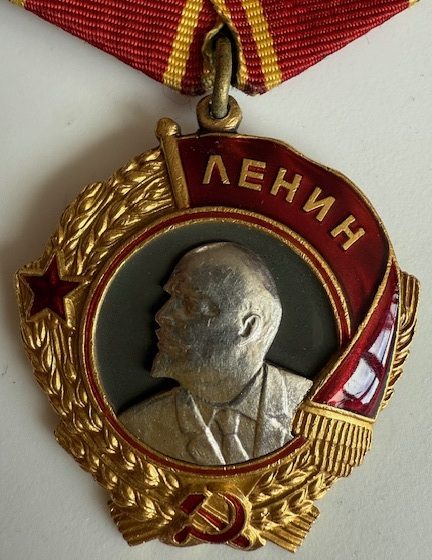 USSR. Order of Lenin. Type 4 var 1 sub-var 1, #61782