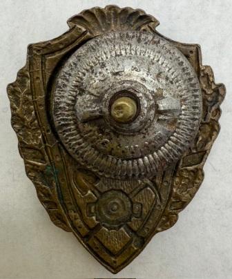 USSR. Excellent Combat Engineer badge. 1940s. - Image 3