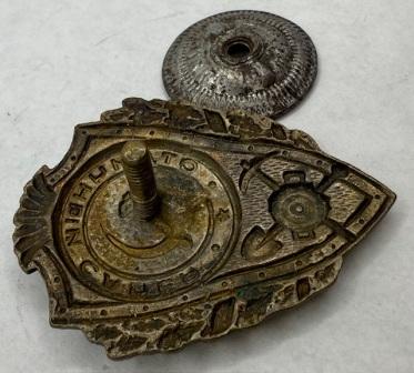 USSR. Excellent Combat Engineer badge. 1940s. - Image 4