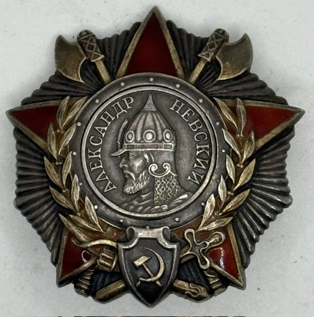USSR. Researched Order of Nevsky, 3rd type, #40143