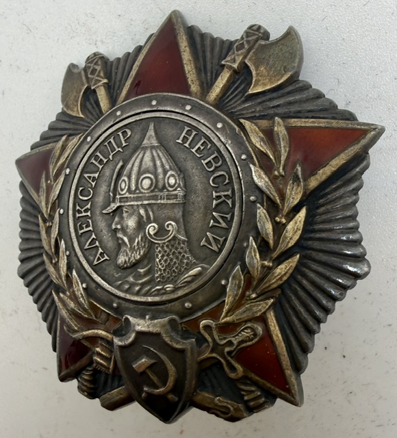 USSR. Researched Order of Nevsky, 3rd type, #40143 - Image 4