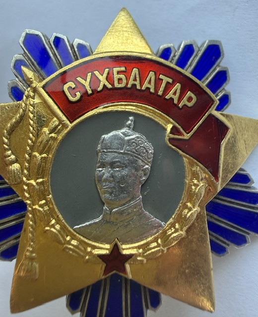 Order of Order of Sukhbaatar, Type 1, #398. Rare. - Image 3