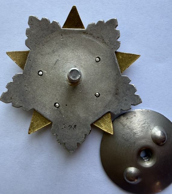 Order of Order of Sukhbaatar, Type 1, #398. Rare. - Image 4